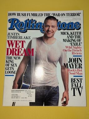 Rolling Stone Issue 1009 September 21, 2006 Justin Timberlake